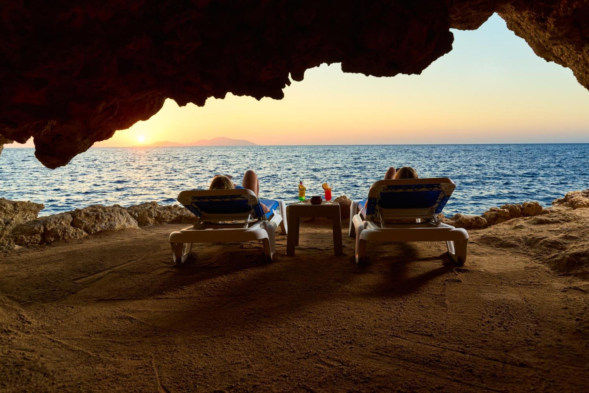 Dreams Beach Resort - Sharm El Sheikh Esterno foto Sunset at the beach